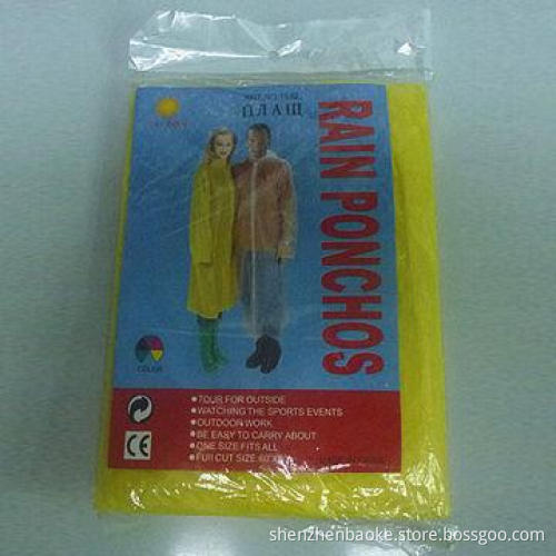 First aid poncho, lightweight